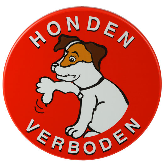 Verwijsbord Verboden Voor Honden - DepoDog, Hondenpoep Wordt Opgelost